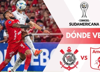 america de cali vs corinthians donde ver partido sudamericana brasil tv online