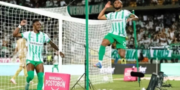 andres sarmiento atletico nacional javier gandolfi goles llaneros atanasio girardot lider liga betplay