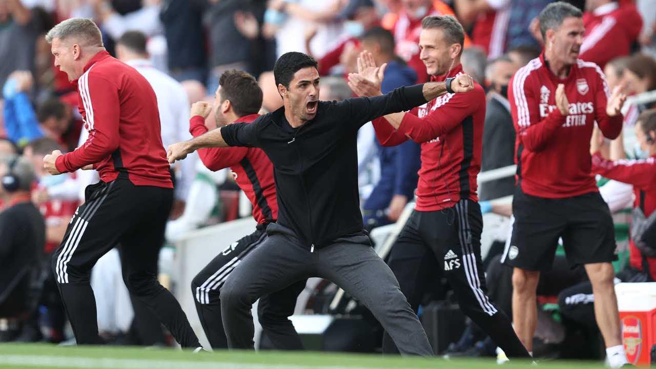 arsenal mikel arteta champions league psg paris saint germain luis enrique