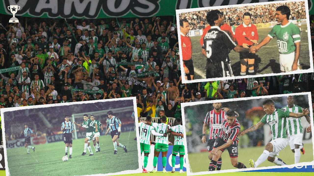 atletico nacional gremio vasco sao paulo flamengo fluminense palmeiraz cruzeiro copa libertadores sudamericana recopa atanasio girardot medellin