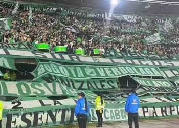 atletico nacional hinchas campin bogota partido águilas doradas liga betplay dimayor