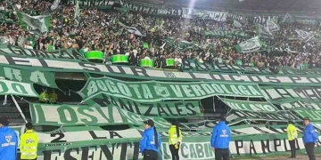 atletico nacional hinchas campin bogota partido águilas doradas liga betplay dimayor