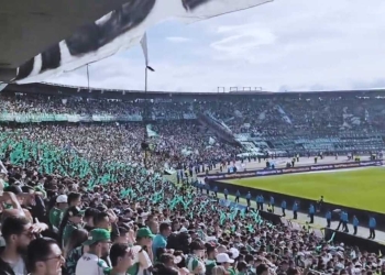atletico nacional campi bogota liga betplay aguilas dorados local hinchas verdolagas