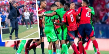javier gandolfi atletico nacional independiente medellin dim crisis hinchas liga betplay copa libertadores