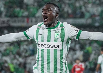 atletico nacional kevin viveros goles asistencias 2025