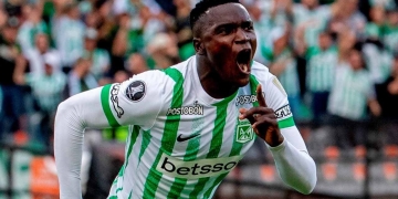 atletico nacional kevin viveros libertadores 2025