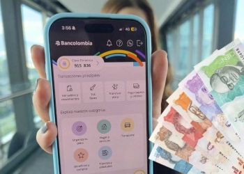 bancolombia aplicacion app llaves bre b millon diario colombia plata colombianos gratis