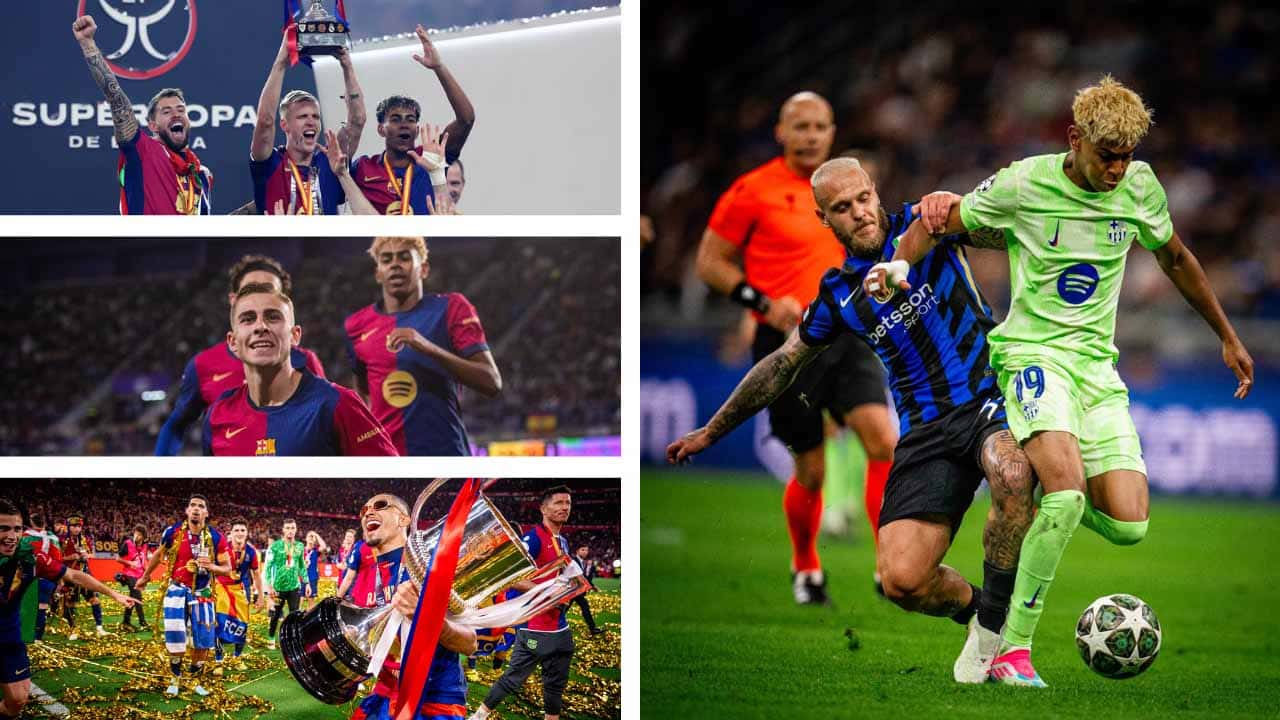 barcelona 2024-25 titulos locales sin champions league semifinal inter