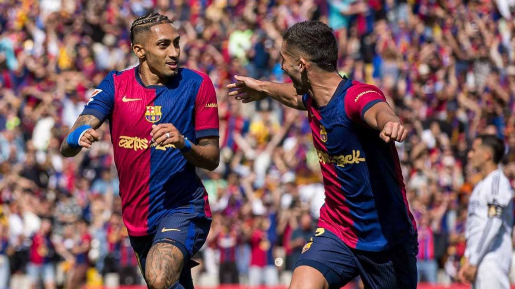 barcelona goles real madrid clasico 2024 25 record