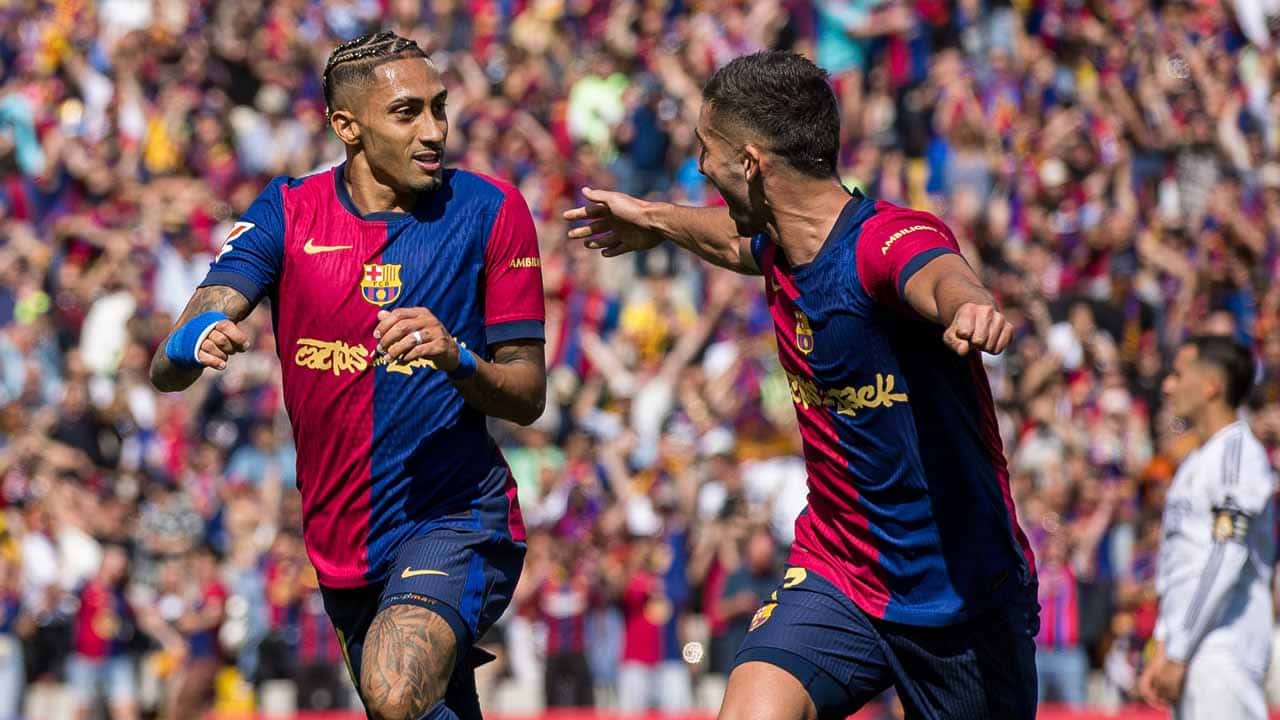 barcelona goles real madrid clasico 2024 25 record