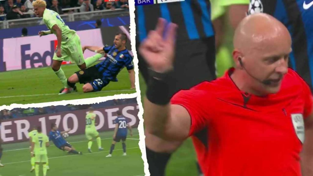 barcelona inter champions league arbitro marciniak polemicas