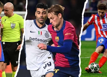 barcelona inter champions league arbitro polemico marciniak