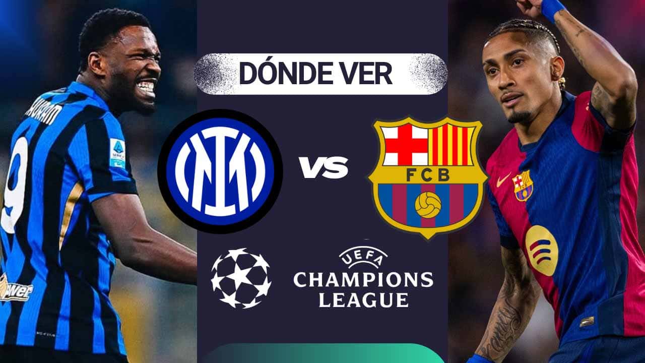 barcelona inter de milan donde ver champions league tv online