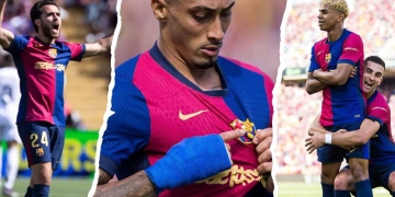 barcelona triunfo en todos los clasicos real madrid temporada 2024-25