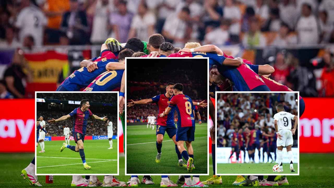 barcelona vs real madrid clasico record inedito hansi flick laliga