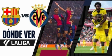 barcelona vs villarreal donde ver partido laliga tv online