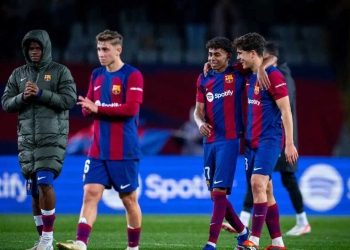 futbol club barcelona cantera canteranos masia hansi flick villarreal lamine Yamal cubarsi araujo ansu fati pedri gavi la liga