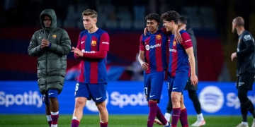 futbol club barcelona cantera canteranos masia hansi flick villarreal lamine Yamal cubarsi araujo ansu fati pedri gavi la liga