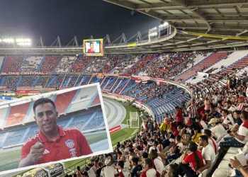 cesar farias junior barranquilla hinchas hinchada metropolitano liga betplay cuadrangulares