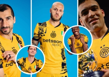 champions league final inter de milan camiseta amarilla