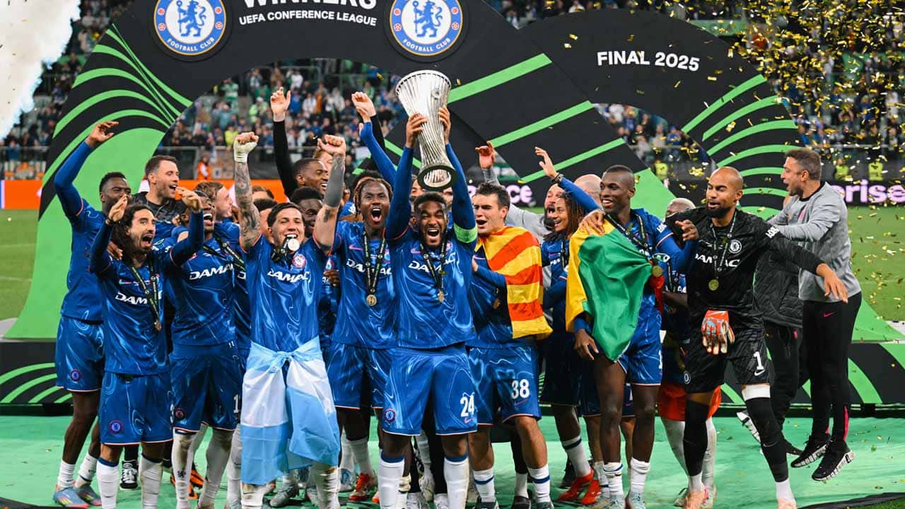 chelsea record futbol europeo campeon conference league