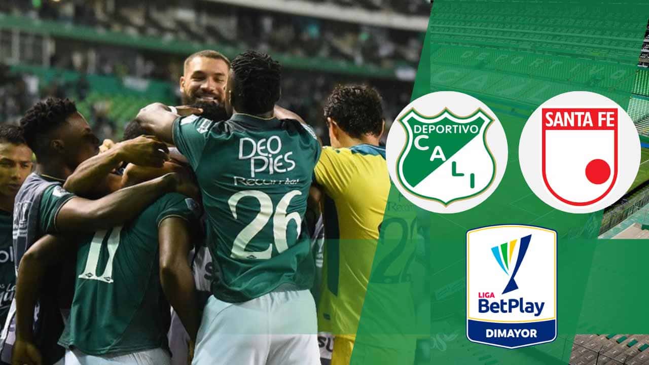 deportivo cali santa fe donde ver partido liga betplay tv online