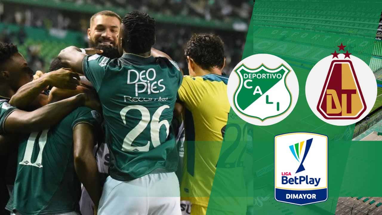 deportivo cali vs tolima donde ver partido liga betplay 2025