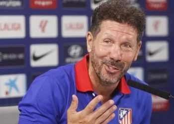 diego simeone atletico madrid real madrid barcelona liga espana futbol espanol mundial clubes rueda prensa champions