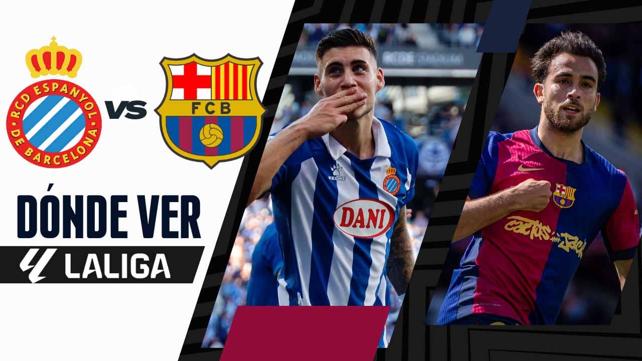 donde ver barcelona espanyol laliga jornada 36 clasico tv online