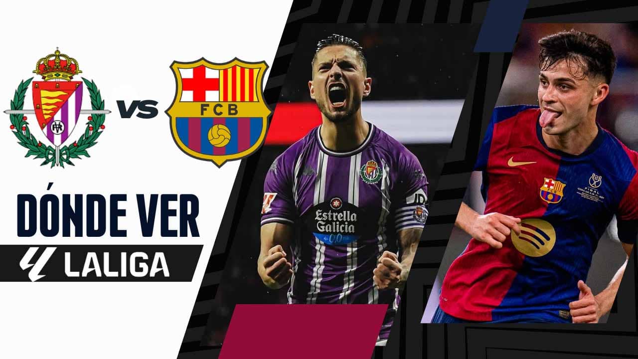 donde ver barcelona real valladolid laliga tv online streaming
