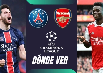 psg arsenal donde ver hoy champions vivo online