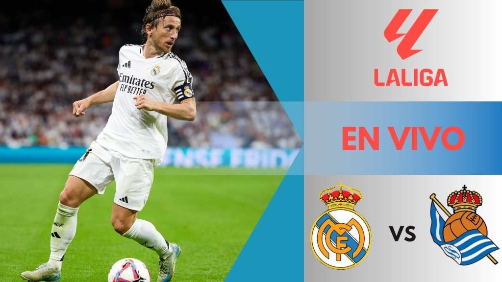real madrid real sociedad la liga despedida ancelotti modric bernabeu donde ver hoy online directv colombia espn