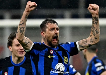 francesco acerbi inter milan champiosn league barcelona gol italia