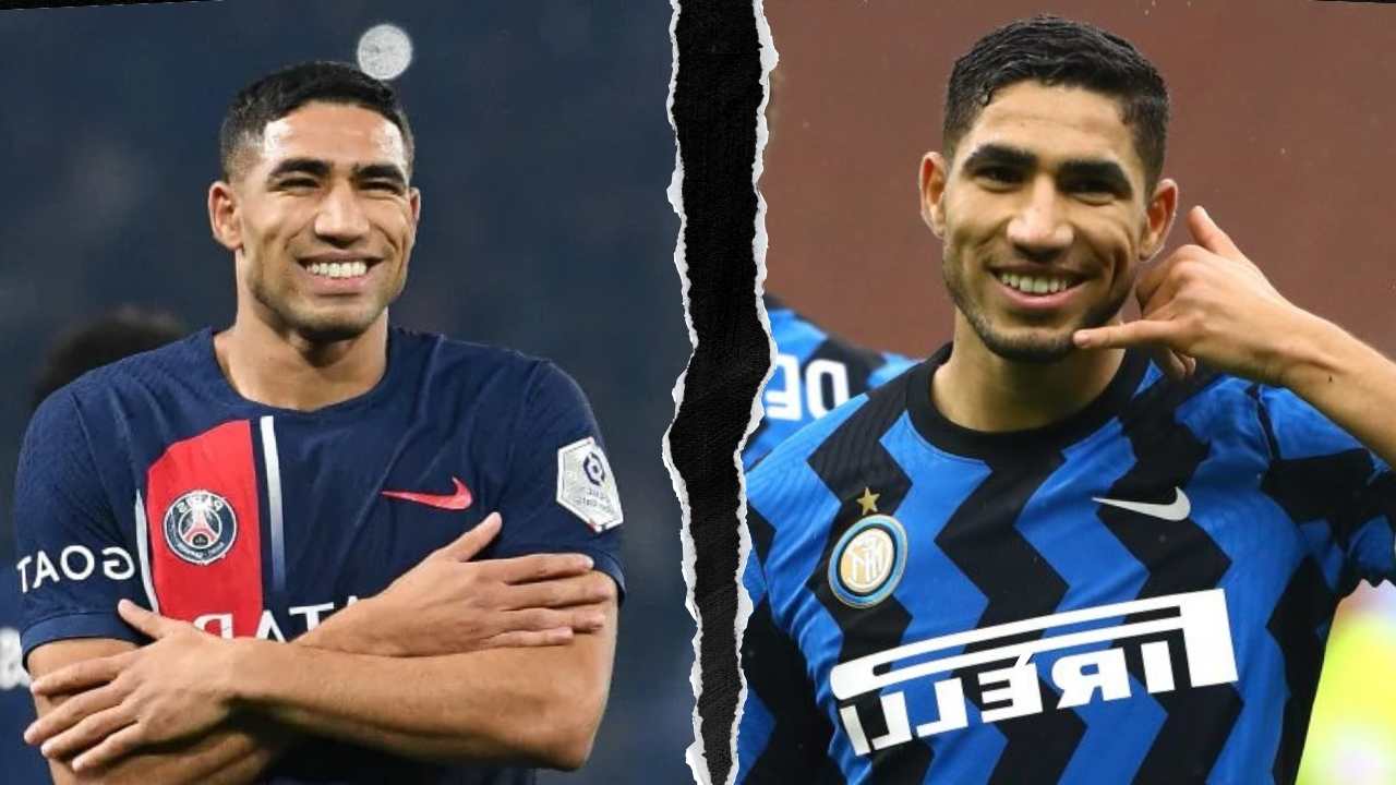 achraf hakimi psg inter final champions league liga campeones copa europa allianz munich paris saint germain internazionale milano