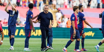 hansi flick barcelona inter champions italia