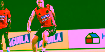 james rodriguez envigado seleccion colombia entrena medellin antioquia leon argentina peru barranquilla eliminatorias mundial nestor lorenzo