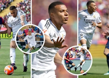 kylian mbappe real madrid goles barcelona pichichi laliga