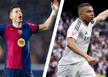 laliga tabla goleadores pichichi lewandowski mbappe barcelona real madrid