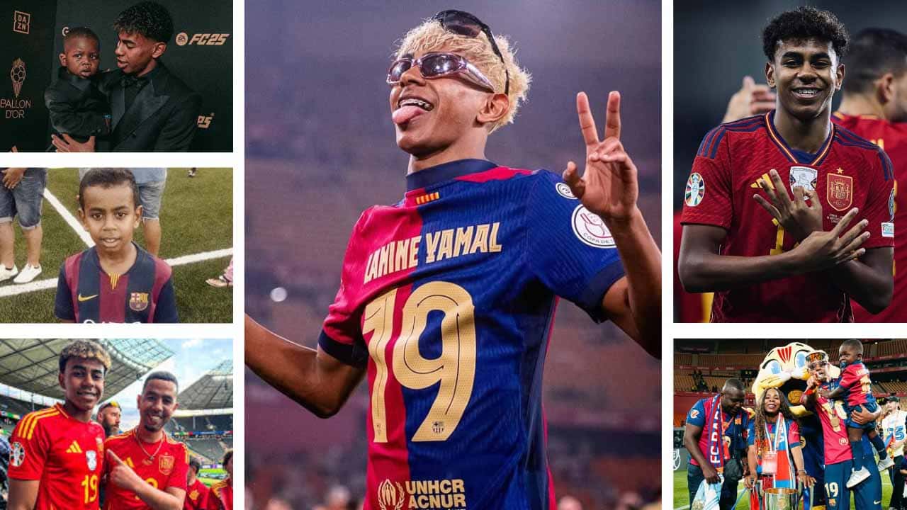 lamine yamal cosas que no sabias festejo titulos familia la masia barcelona pais espana