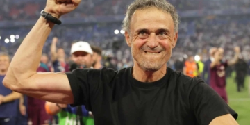 luis enrique campeon psg champions league 2025 liga campeones paris barcelona hija
