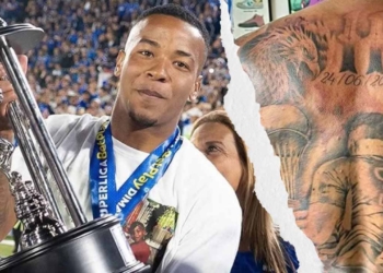 millonarios beckham castro tatuaje estrella 16