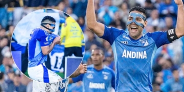 millonarios falcao goles liga betplay beso escudo campin