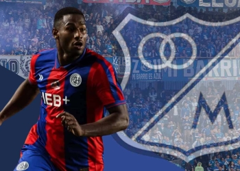 millonarios jhohan romana hincha familia san lorenzo