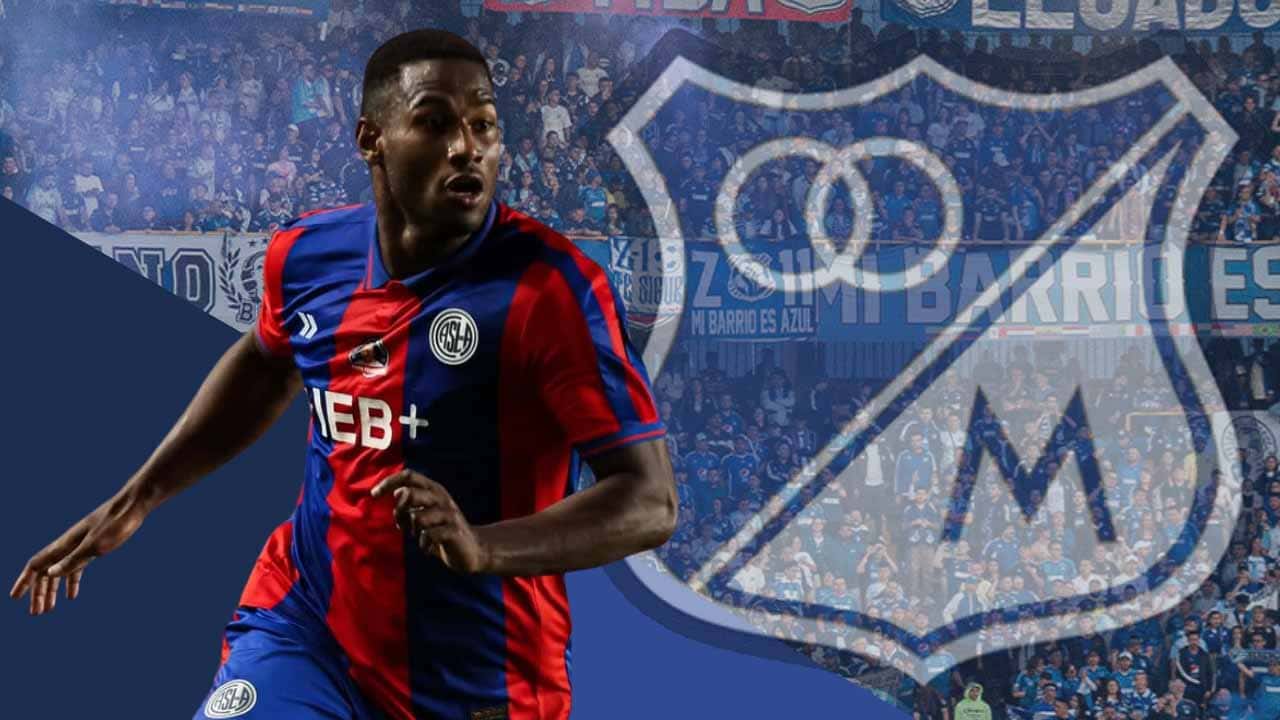 millonarios jhohan romana hincha familia san lorenzo