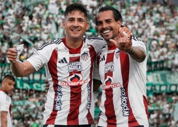 junior barranquilla guillermo paiva cristian baez paraguayos atanasio girardot mdellin atletico nacional liga betplay cuadrangulares