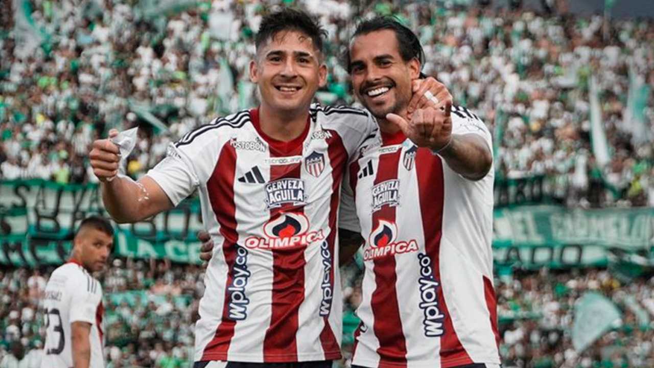 junior barranquilla guillermo paiva cristian baez paraguayos atanasio girardot mdellin atletico nacional liga betplay cuadrangulares