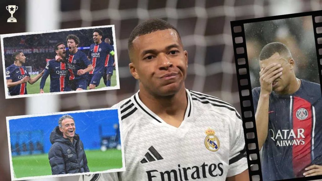 psg kylian mbappe champions league real madrid arsenal luis enrique