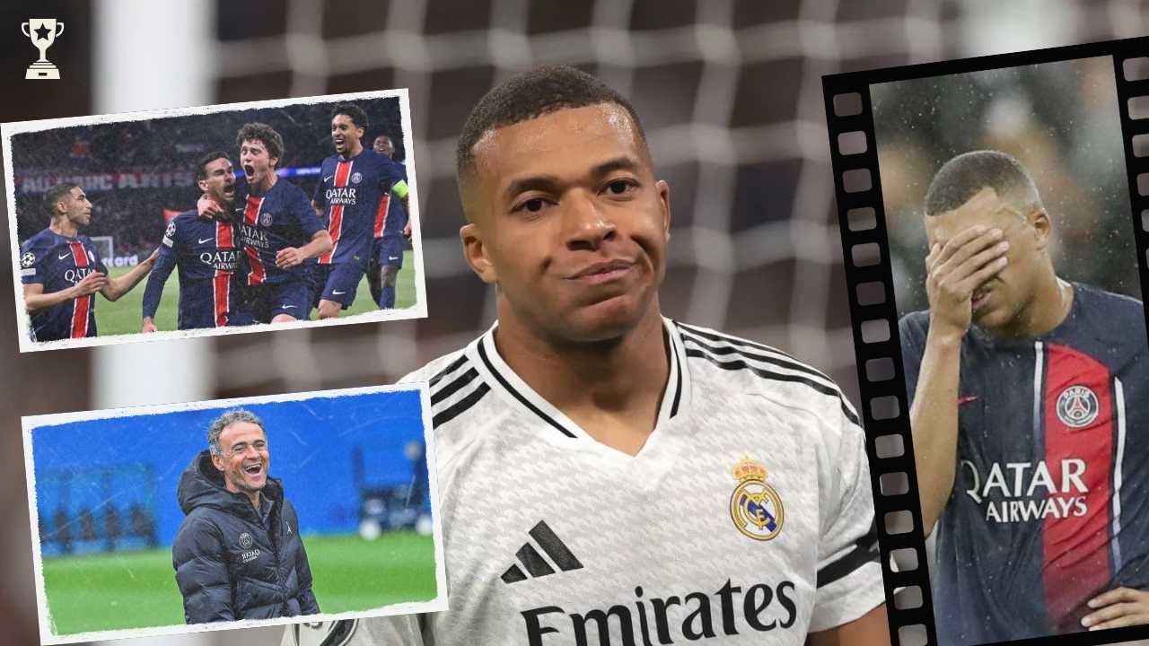 psg kylian mbappe champions league real madrid arsenal luis enrique