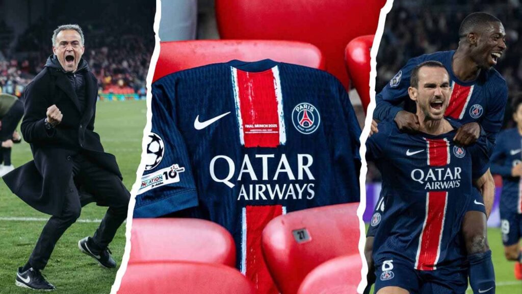 psg datos final champions league luis enrique dembele