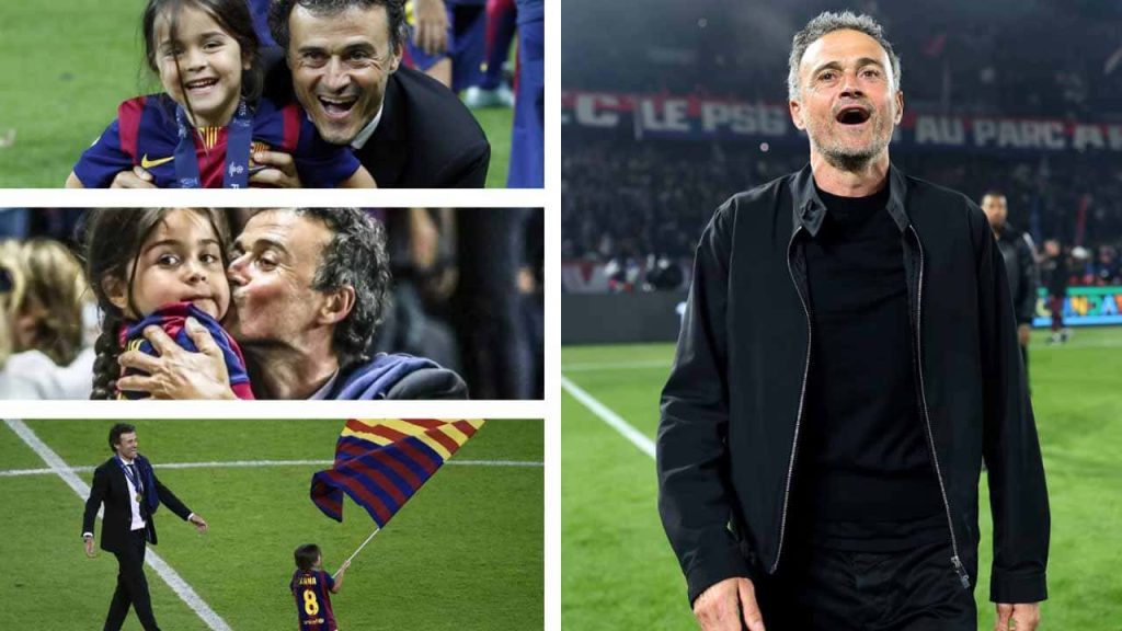 psg final champions league luis enrique hija xana homenaje